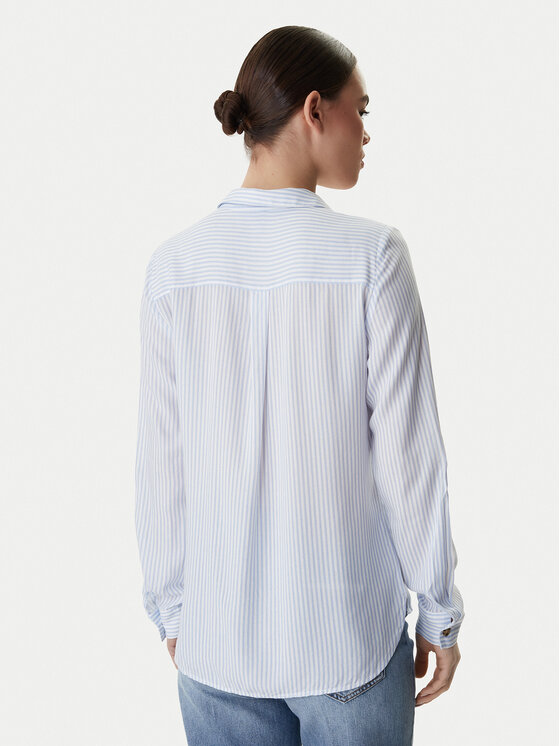 Vero Moda Vero Moda Hemd Bumpy 10275283 Blau Regular Fit