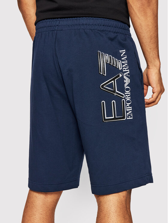 EA7 Emporio Armani EA7 Emporio Armani Pantaloncini sportivi 3LPS64 PJFGZ 1554 Blu scuro Regular Fit