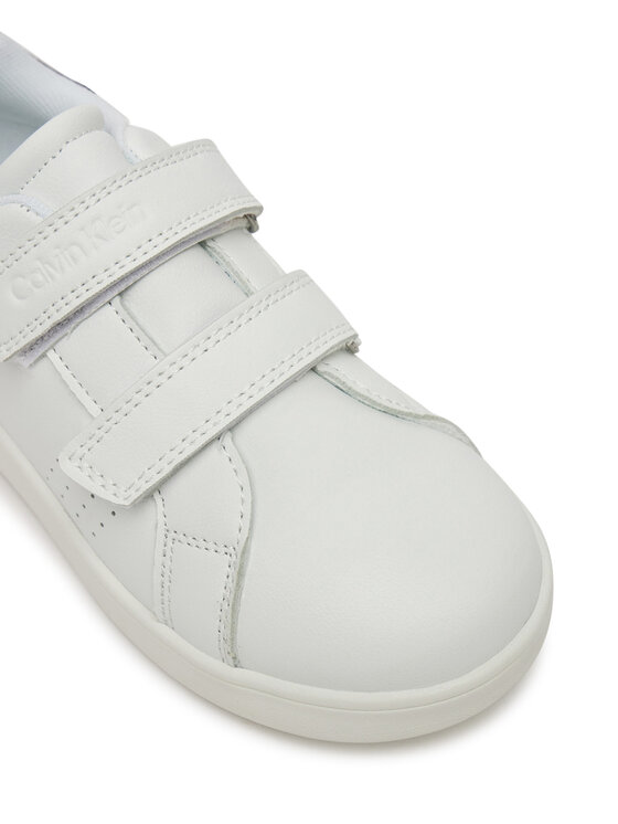 Calvin Klein Jeans Calvin Klein Jeans Sneakersy Low Cut Velcro Sneaker V1X9-82074-1355 S Bílá