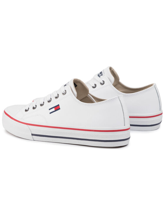 Tommy Jeans Tommy Jeans Кеди Leather City Sneaker EM0EM00394 Білий