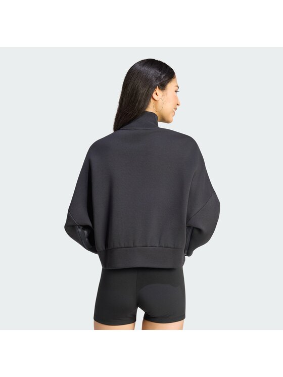 adidas adidas Суитшърт Spacer Черен Oversize