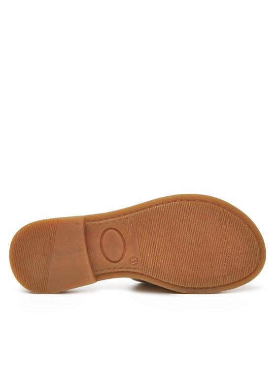 Tommy Hilfiger Tommy Hilfiger Klapki Sandal T4A2-33942-0572 M Złoty