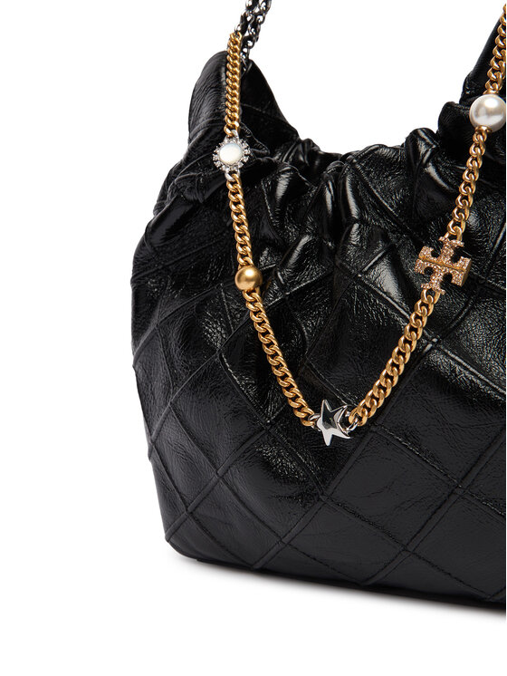 Tory Burch Tory Burch Ročna torba Fleming 164022 Črna