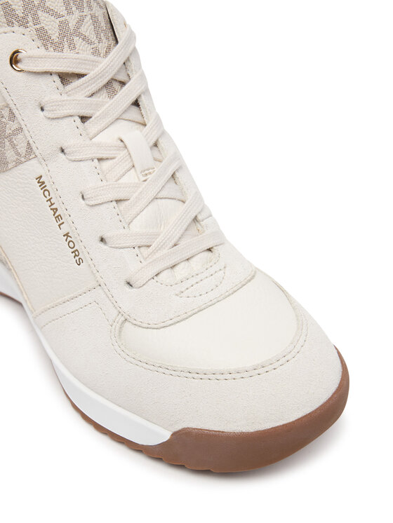 MICHAEL Michael Kors MICHAEL Michael Kors Сникърси Nikko S2 Wedge Trainer 43F6NKFS4S Кремав