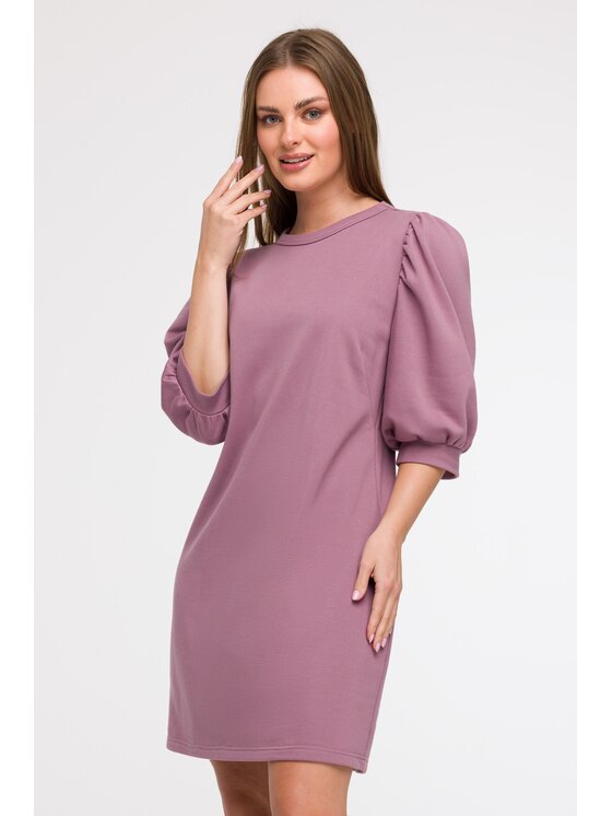 BeWear BeWear Letní šaty B291 Fialová Comfortable Fit