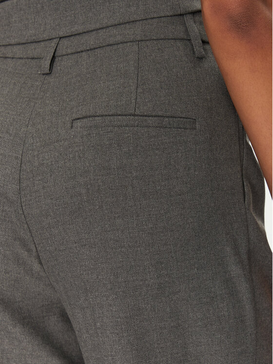 Morgan Morgan Панталони тип палацо 251-PANIS.F Сив Wide Leg