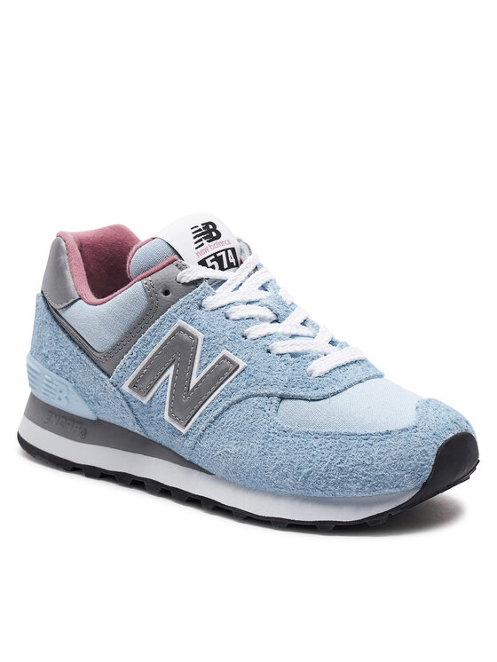 New balance 574 pink and blue top