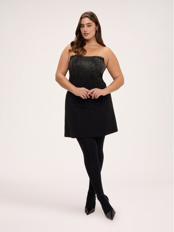Fiorella Rubino Fiorella Rubino Sukienka codzienna 7032T001884N033 Czarny Regular Fit