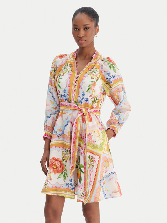 Hale Bob Hale Bob Rochie de vară with linen Lakelynn 5YXP674A Colorat Regular Fit
