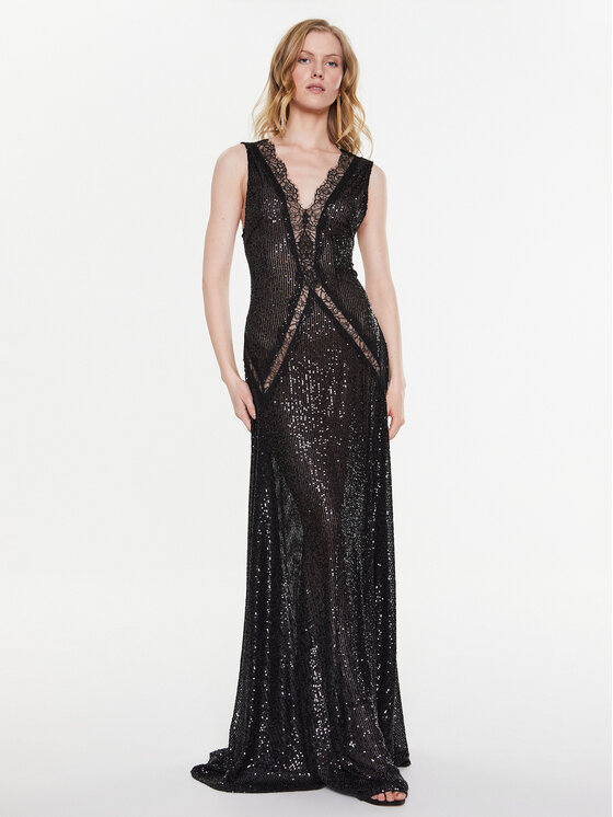 Abito da sera AB-366-32E2-V740 Nero Regular Fit