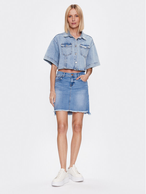 Gonna di jeans Innie 60602 15389 Blu Regular Fit