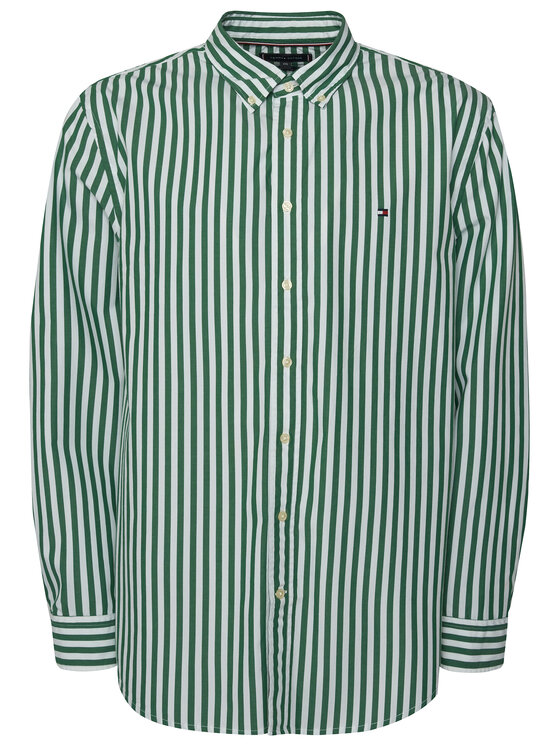 Tommy Hilfiger Tommy Hilfiger Hemd MW0MW42440 Grün Regular Fit
