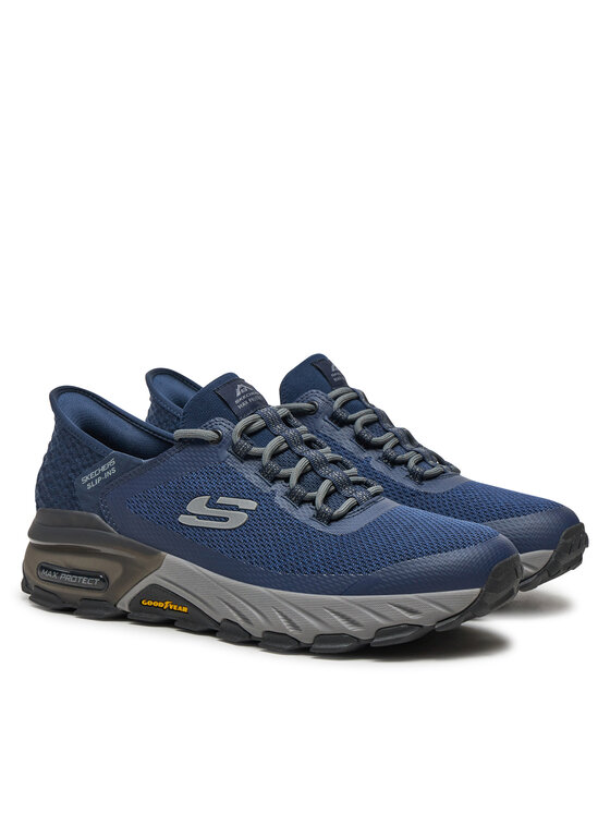 Skechers Skechers Tenisice Slip-ins: Max Protect - Assembly 237309/NVY Tamnoplava