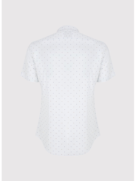 Pako Lorente Pako Lorente Koszula P25SF-1K-014 Biały Slim Fit