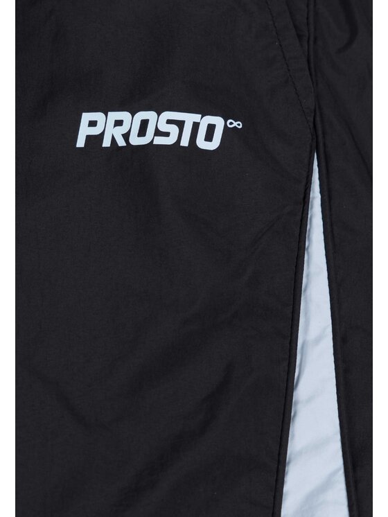 PROSTO. PROSTO. Szorty sportowe Sprinter Czarny Regular Fit