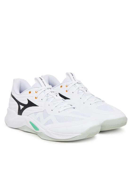 Mizuno Mizuno Încălțăminte pentru sporturi de interior Wave Momentum Pro V1GA2540 Alb