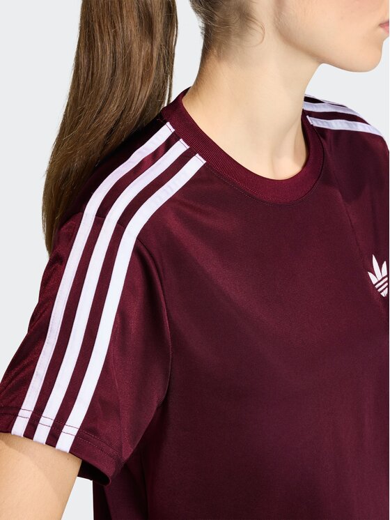 adidas adidas T-Shirt FIREBIRD TEE Czerwony Loose Fit