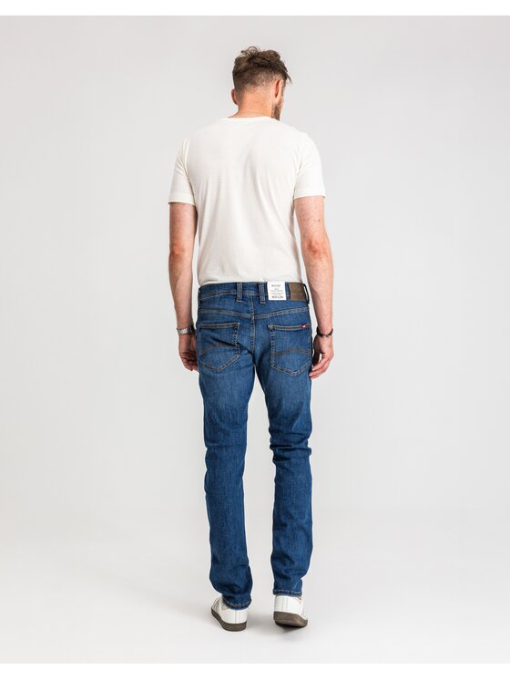 Mustang Mustang Jeansy OREGON TAPERED Niebieski Slim Fit