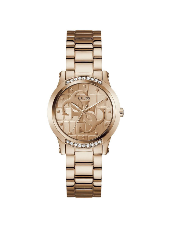Guess Guess Hodinky GW0861L3 Růžové zlato
