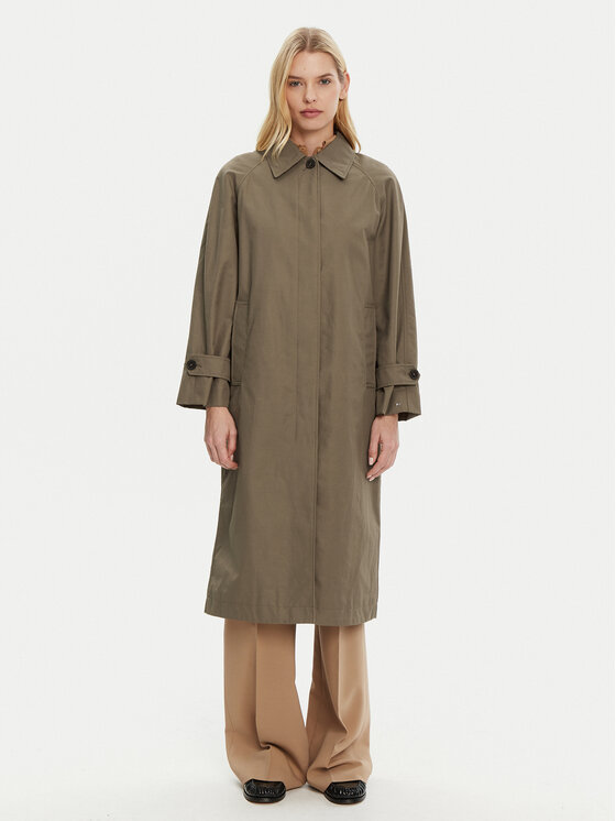 Tommy Hilfiger Cappotto di transizione WW0WW44412 Marrone Relaxed Fit, taglia : S_M