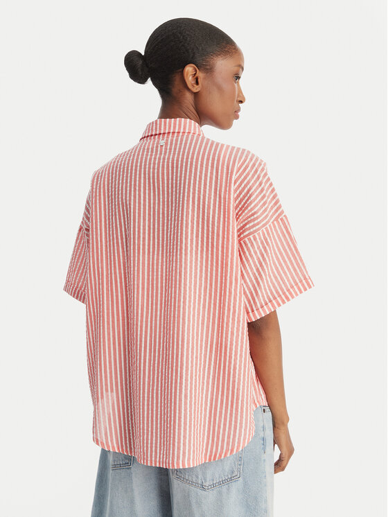 Roxy Roxy Koszula Beachy Nostalgia ERJWT03738 Różowy Relaxed Fit