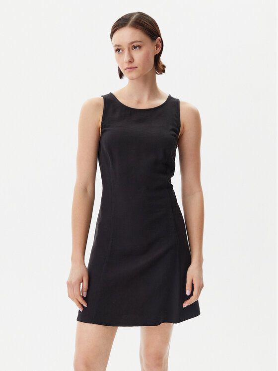 Calvin Klein Jeans Každodenné šaty J20J225268 Čierna Regular Fit