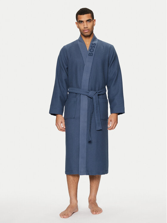 BOSS BOSS Accappatoio Waffle 50469787 Blu