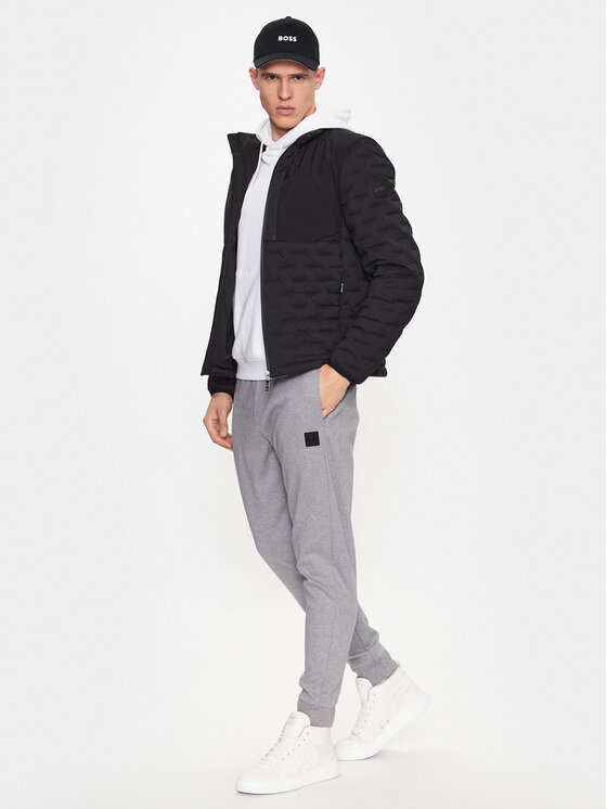 BOSS Boss Giubbotto piumino 50491911 Nero Regular Fit