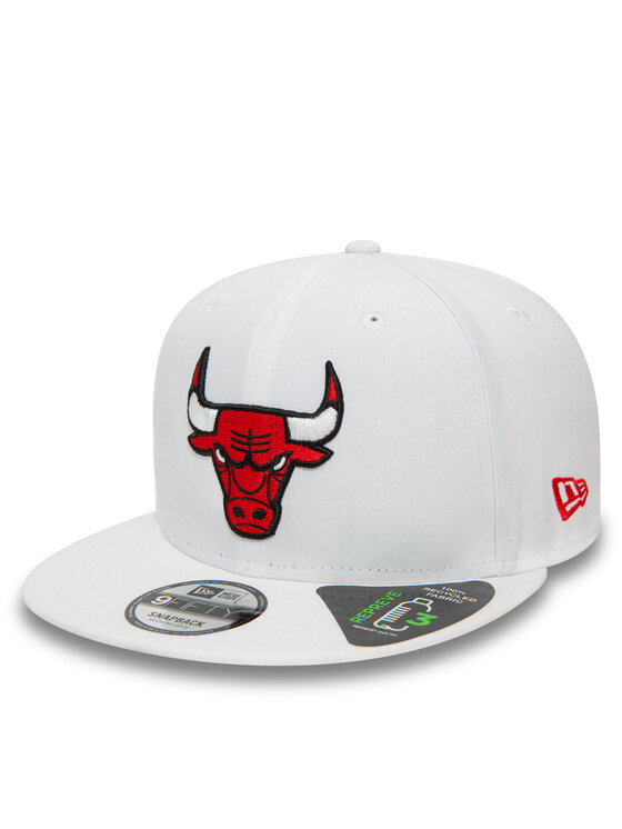 New Era New Era Шапка с козирка Repreve 950 Bulls 60503415 Бял