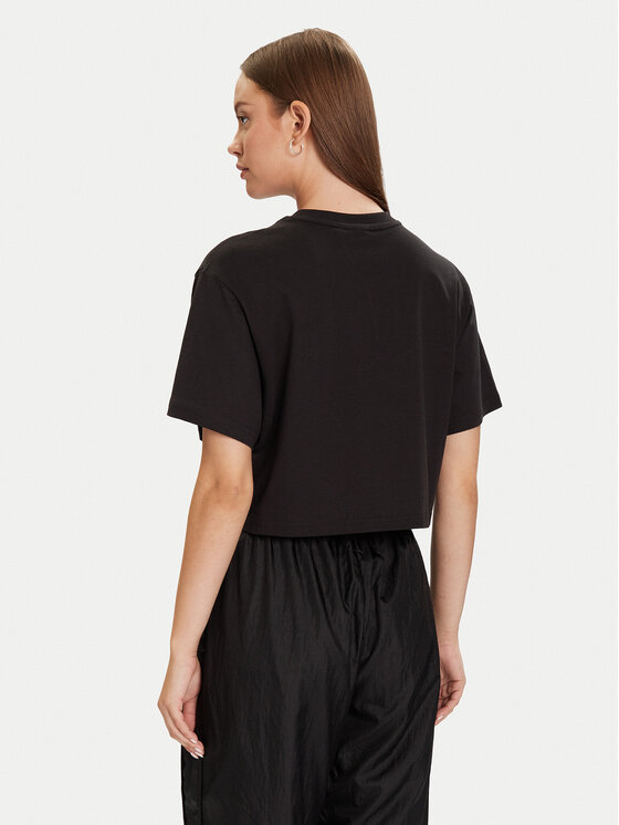 Puma Puma Тишърт PUMA X ROSÉ 633806 01 Черен Relaxed Fit