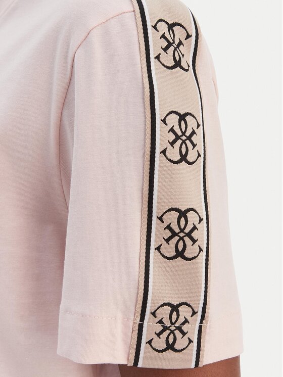 Guess Guess Футболка V3RI08 I3Z14 Рожевий Relaxed Fit
