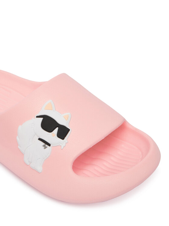 KARL LAGERFELD KARL LAGERFELD Šľapky Z31172 M Ružová