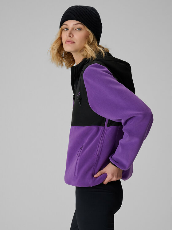 4F 4F Polar FOB Fioletowy Regular Fit