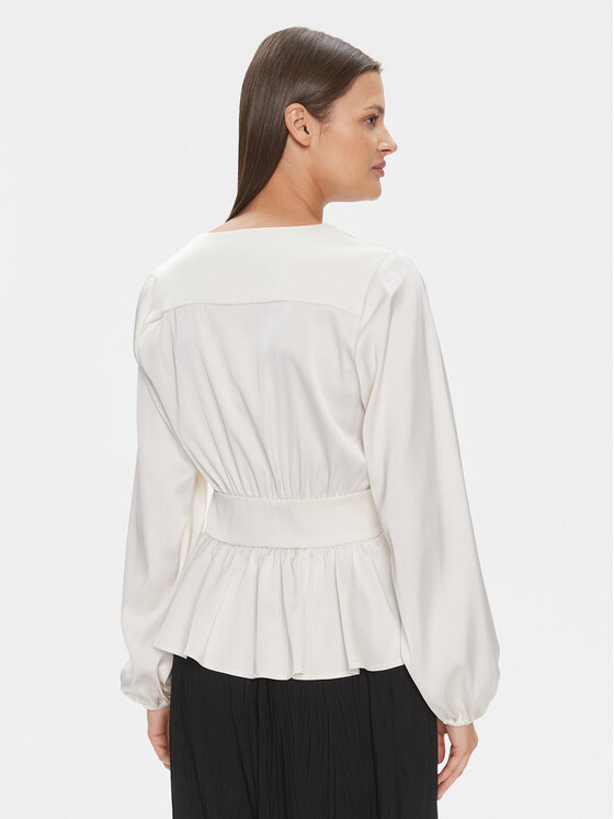 Guess Guess Blusa Juley W4RH68 WEFC2 Bianco Regular Fit