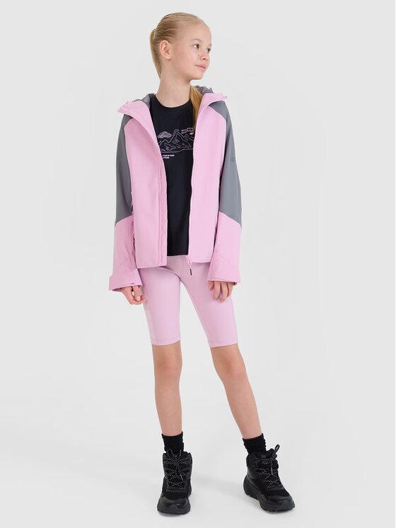 4F 4F Giacca outdoor 4FJWSS25TTJAF676-56S Rosa Regular Fit