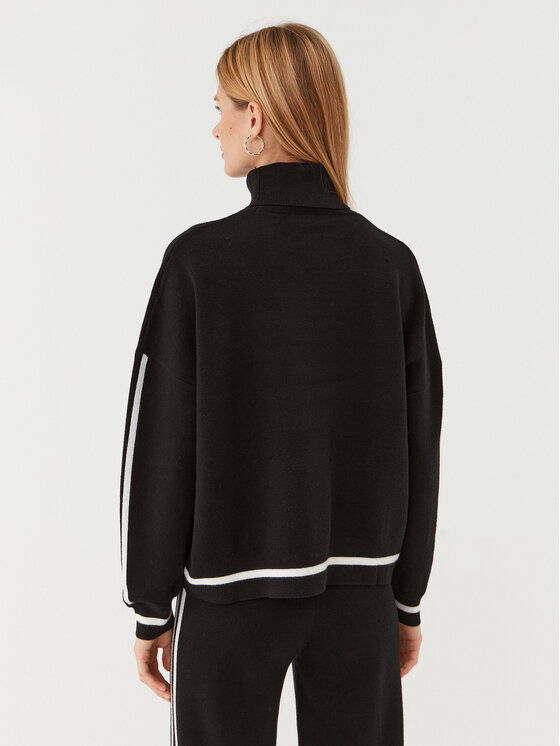 Liu Jo Liu Jo Rollkragenpullover TF3215 MA63M Schwarz Regular Fit