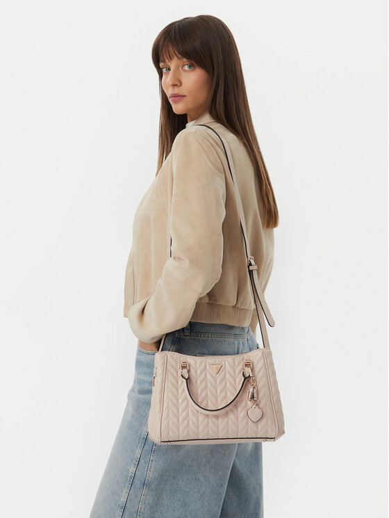 Guess Geantă Stacey HWGG97 41060 Bej