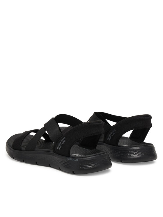 Skechers Skechers Szandál Go Walk Flex Sandal - Glimmer 141489/BBK Fekete