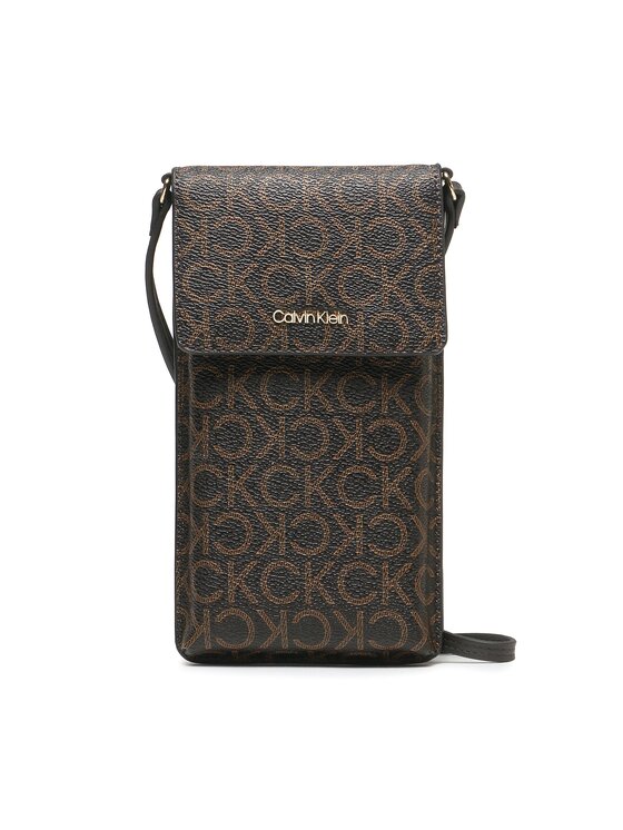 Calvin Klein Calvin Klein Futrola za moibtel Ck Must Phone Pouch Xbody-Mono K60K611323 Smeđa