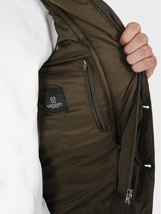 Evenemen Evenemen Kurtka przejściowa HERNO Khaki Slim Fit