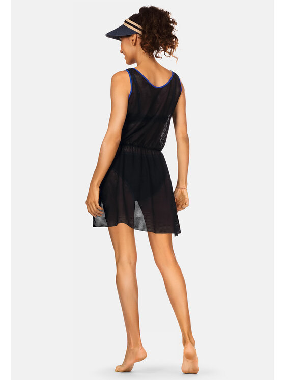 Feba Feba Vestito da spiaggia F220 Nero