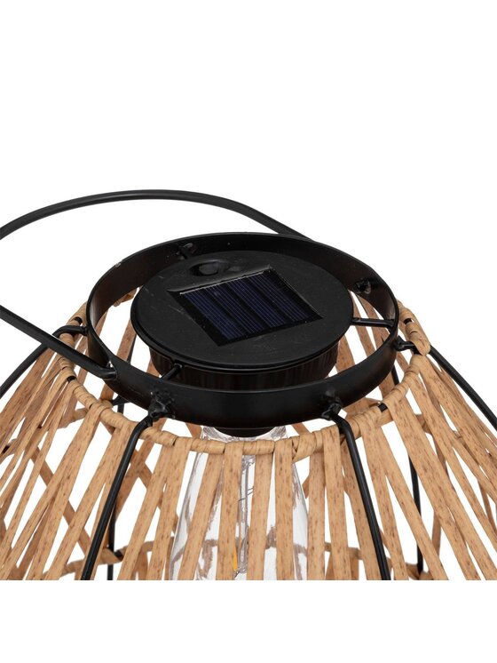 MIAhome MIAhome Lampion solarny SOLARE Brązowy
