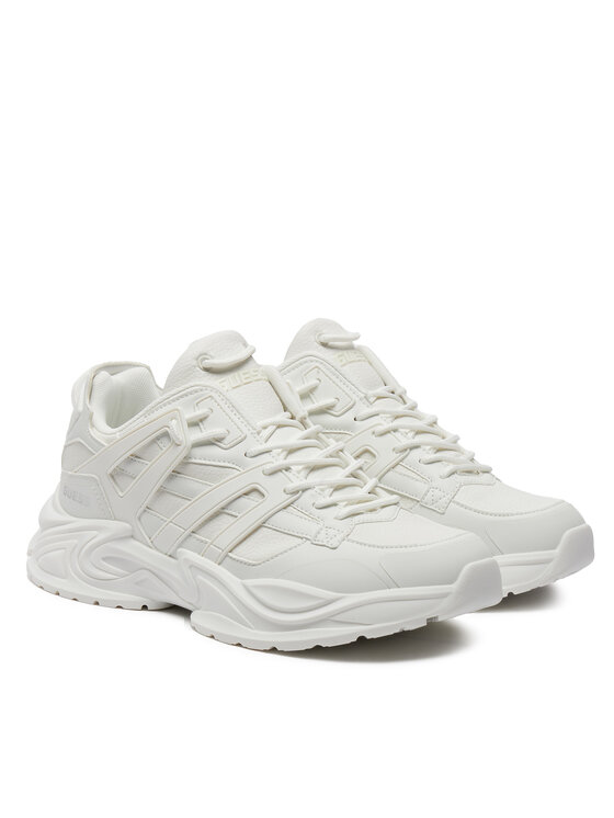 Guess Guess Sneakersy Belluno Low FMTBEL ELE12 Biela