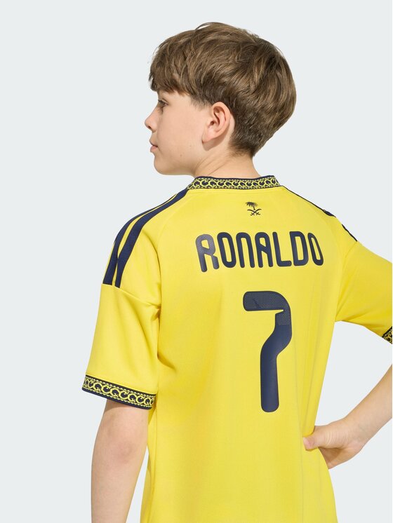 adidas adidas Koszulka techniczna 171947 Żółty Regular Fit
