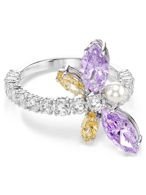 Swarovski Swarovski Pierścionek Dragonfly Ariana Grande 5737366 Srebrny