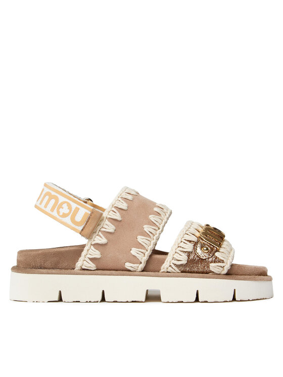 Mou Mou Sandales New Bio SW461001C Bēšs