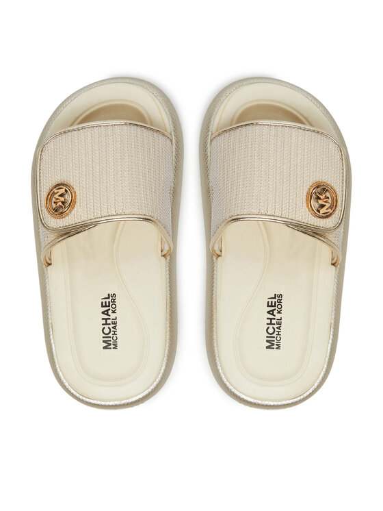 MICHAEL Michael Kors MICHAEL Michael Kors Şlapi MK01951250 Écru