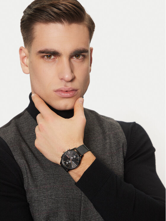 BOSS Boss Käekell Associate 1513811 Must