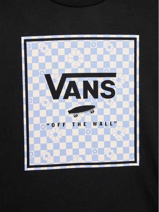 Vans Vans T-Shirt Box Fill Floral Crew VN00078E Černá Regular Fit