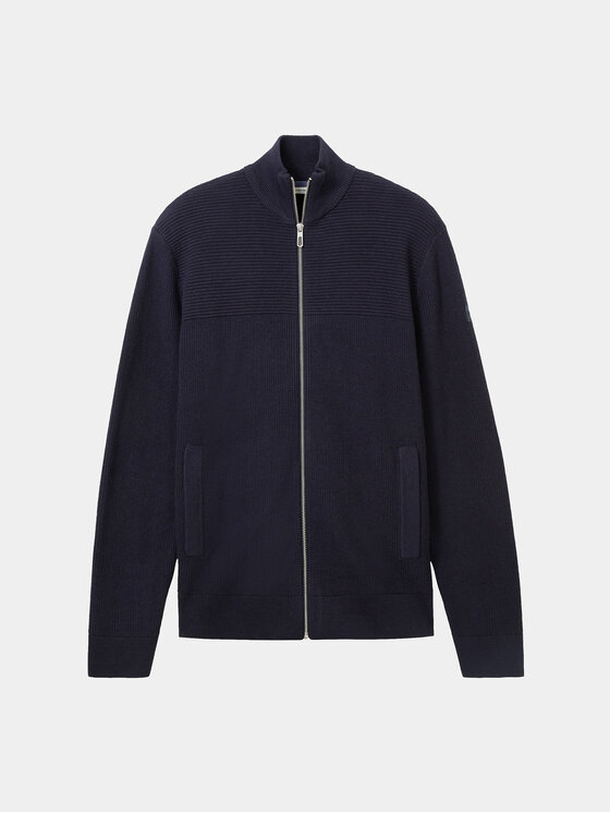 Tom Tailor Tom Tailor Sweter 1038317 Granatowy Regular Fit